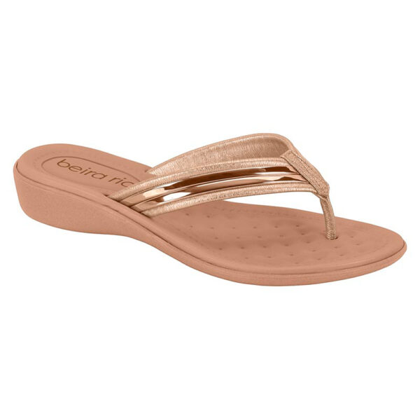 Sandalia Beira Rio 8224-804 oro rosado