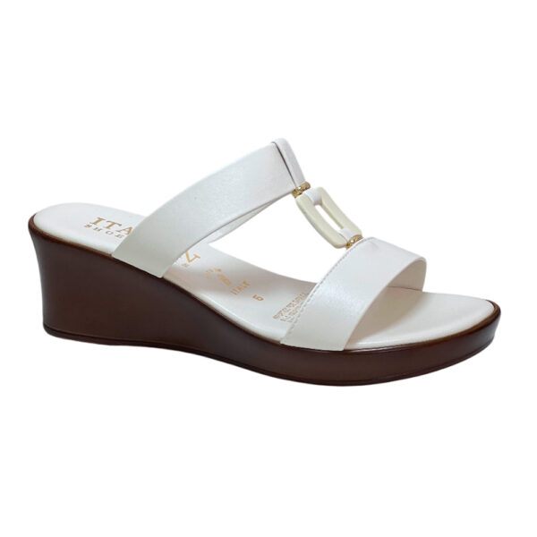 Plataforma Italian TENLEY blanco