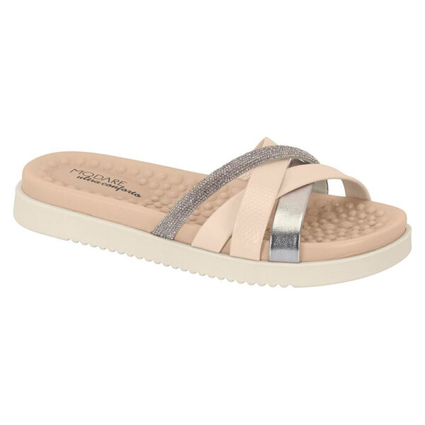 Sandalia Modare 7178-119 crema-blanco-plata