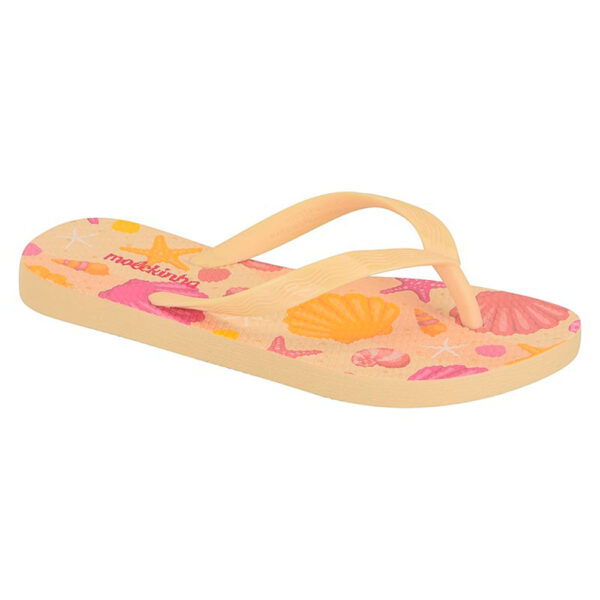 Zapatilla de niña Molekinha 2364-300 amarilla