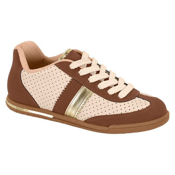 Zapato Beira Rio 4326-102 crema-café