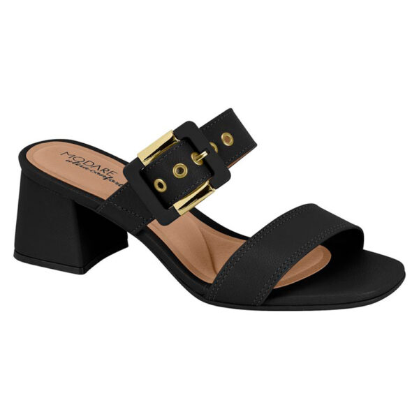 Sandalia de taco Modare 7172-124 negro