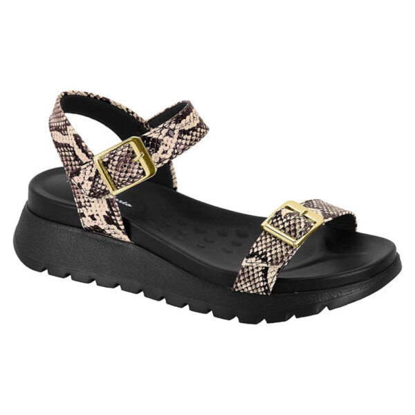 Sandalia Modare 7198-107 negro-animal print