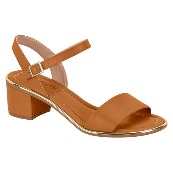 Sandalia de taco Beira Rio 8379-203 camel