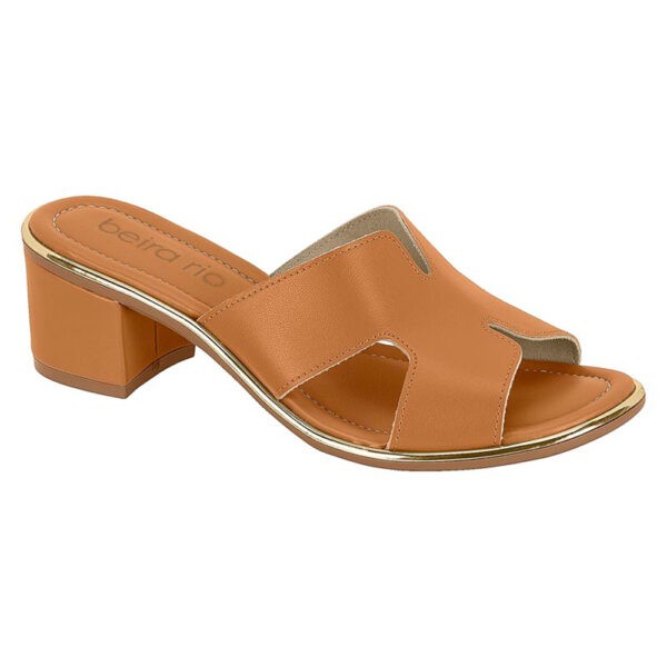Sandalia de taco Beira Rio 8379-251 camel