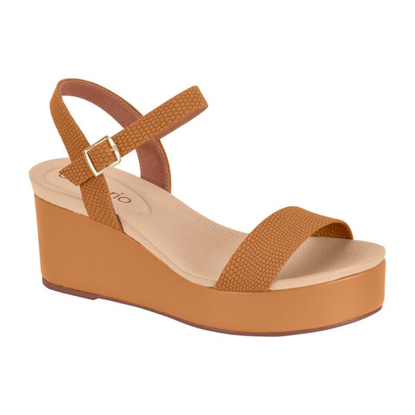 Plataforma Beira Rio 8407-135 camel