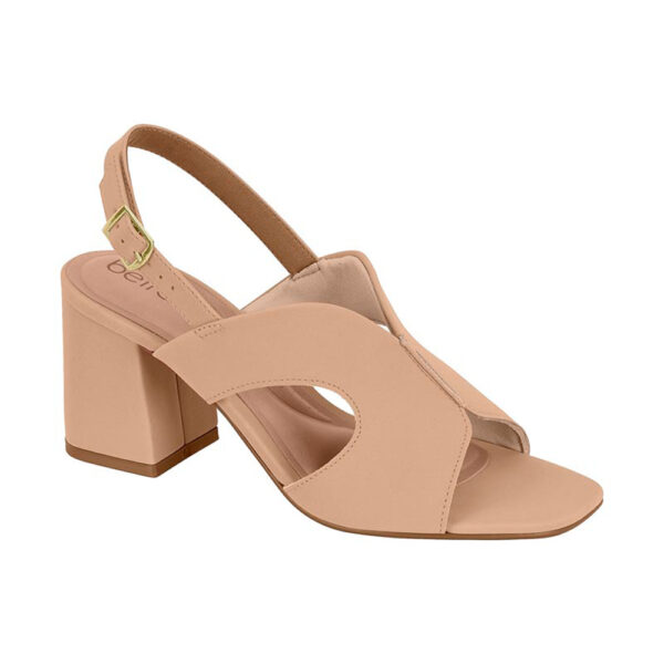 Sandalia de taco Beira Rio 8436-238 beige