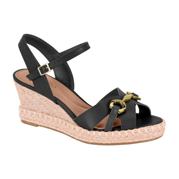 Plataforma Beira Rio 8486-119 negro
