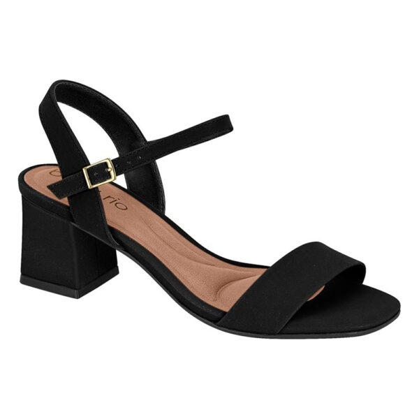 Sandalia de taco Beira Rio 8536-100 negro