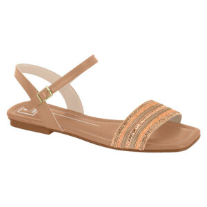 Sandalia Moleca 5462-137 oro rosado-nude