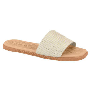 Sandalia Moleca 5494-100 blanco off-dorado