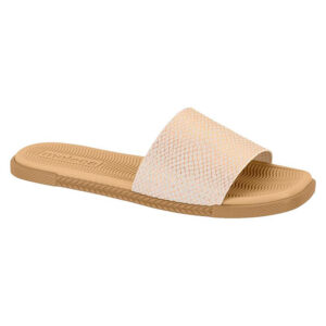Sandalia Moleca 5494-100 blanco off-dorado-tornasol