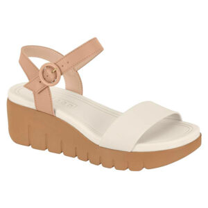 Sandalia Moleca 5536-100 blanco off-beige
