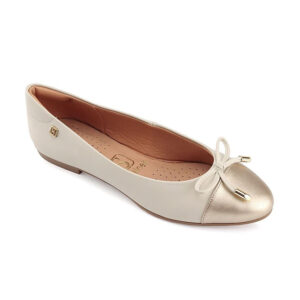 Zapato Santinelli 1628-011 champagne-blanco off