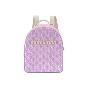 Mochila Molekinha 20023-5 plata-lila