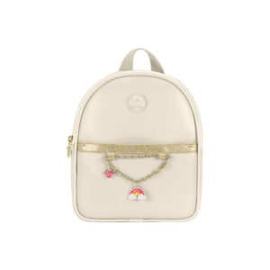 Mochila Molekinha 20058-2 blanco off-dorado