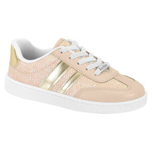Zapato Molekinha 2574-108 crema-plata-dorado