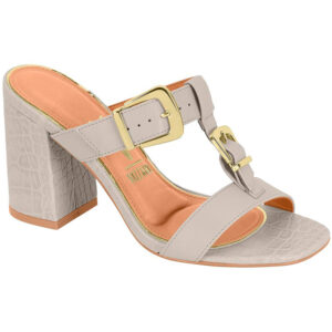 Sandalia de taco Vizzano 6409-225 gris