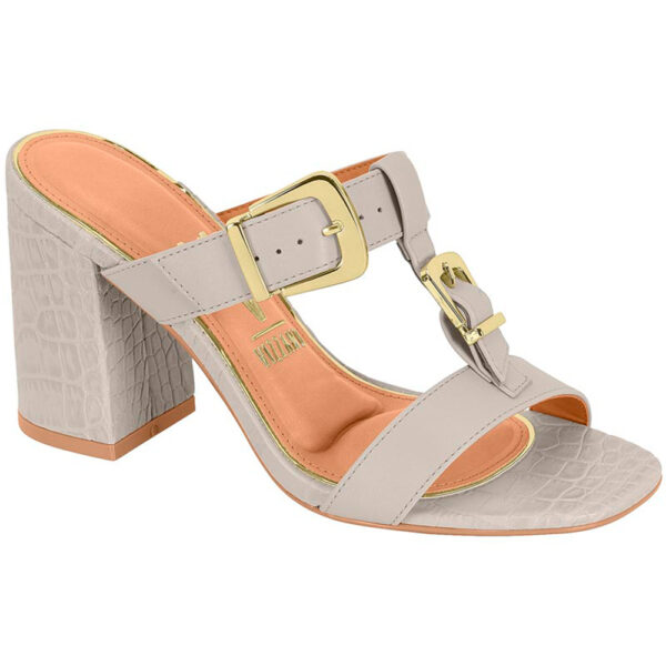 Sandalia de taco Vizzano 6409-225 gris