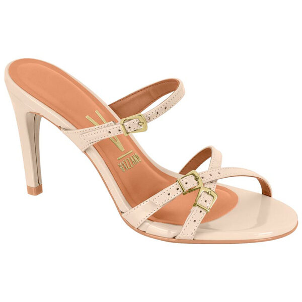 Sandalia de taco Vizzano 6529-102 crema