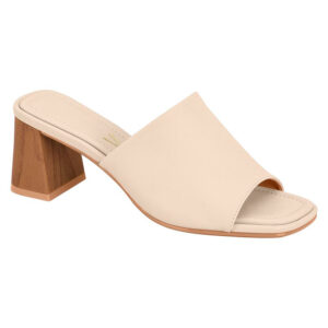 Sandalia de taco Vizzano 6530-100 crema