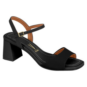 Sandalia de taco Vizzano 6530-101 negro