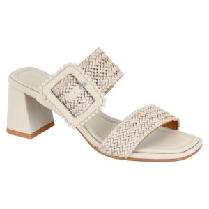 Sandalia de taco Vizzano 6530-103 blanco off