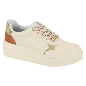 Zapato Vizzano 1339-340 blanco off-camel-dorado