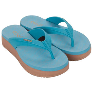 Zapatilla Azaleia 19180-BM634 azul-marrón
