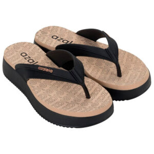 Zapatilla Azaleia 19180-BM637 negro-beige