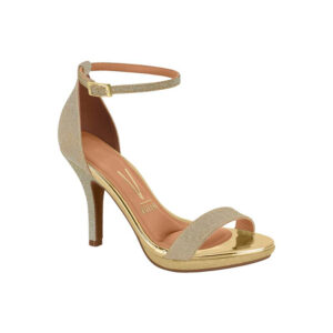 Sandalia de taco alto Vizzano 6210-655 dorado