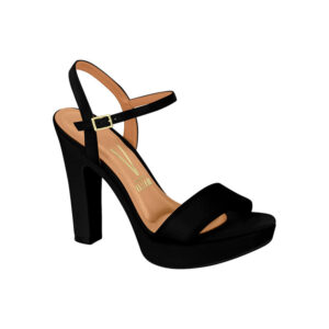 Sandalia de taco alto Vizzano 6292-200 negro