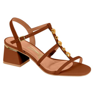 Sandalia de taco Vizzano 6428-153 moca