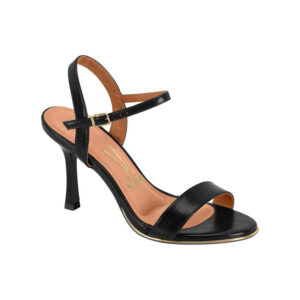 Sandalia de taco Vizzano 6552-100 negro