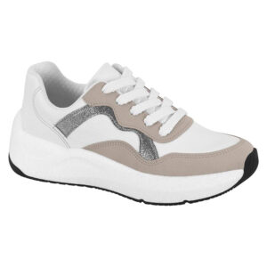 Zapato Beira Rio 4327-102 blanco-gris-grafito