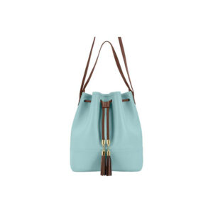 Cartera Moleca 50011-7 celeste-chocolate
