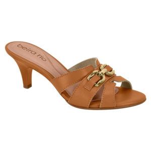Sandalia de taco Beira Rio 8308-1439 camel