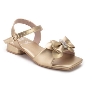 Sandalia de niña Mini Sua Cia 9176-52103 dorado