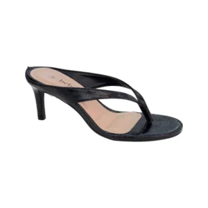 Sandalia de taco Bebece T6080-341 negro