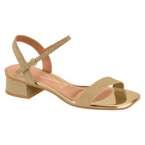 Sandalia de taco Vizzano 6454-111 dorado