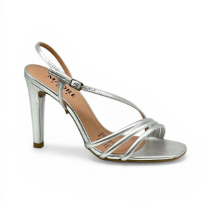 Sandalia de taco Madre Floe 1902642 plata