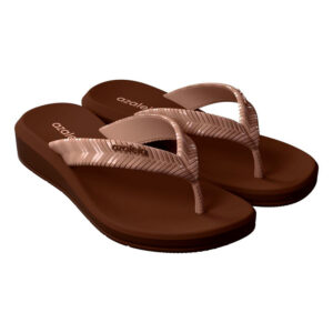 Zapatilla Azaleia 19296-BU166 marrón-café
