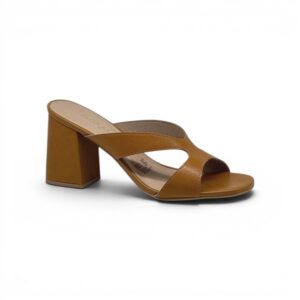 Sandalia de taco Floramor 6376-20223 camel