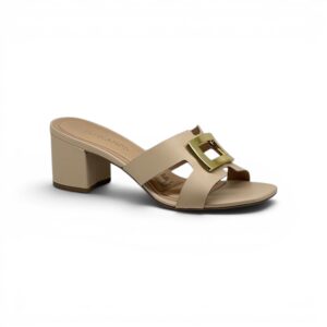 Sandalia de taco Floramor 6902A-20273 beige