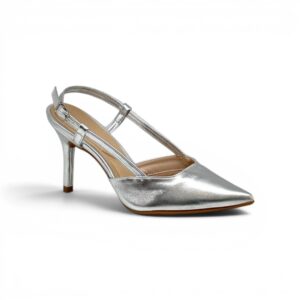 Zapato de taco Floramor 6931A-19934 plata