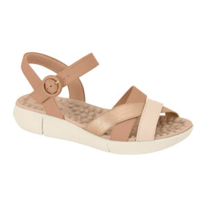 Sandalia Modare 7142-124 nude-dorado-crema