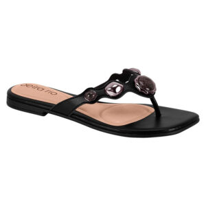 Sandalia baja Beira Rio 8560-106 negro