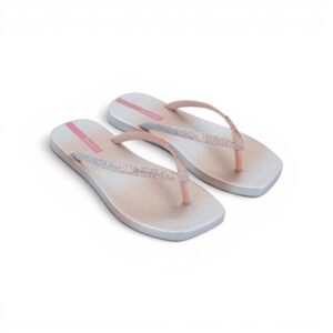 Zapatilla Ipanema 27466-BU575 gris-rosa glitter
