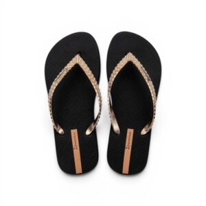 Zapatilla Ipanema 83723-BT781 negro-oro