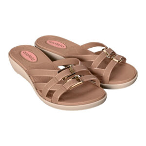 Zapatilla Azaleia 19303-BR183 marrón hueso